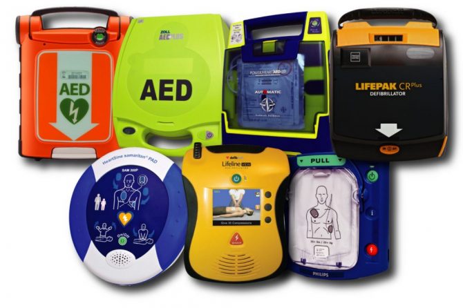 AED Comparison Chart